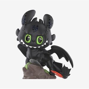Pop Mart The Monsters Labubu How To Train Your Dragon - Toothless (black)